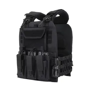 Yuda Tactical Coletes Light Weight Tactical Armor Vest Molle Sistema Em Multi Cores Colete Placa Transportadora com Revista Bolsa