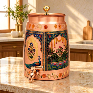 Pot à eau en cuivre avec design fonctionnel pour l'approvisionnement commercial - Product Image 1