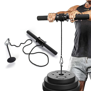 Rouleau <span class=keywords><strong>de</strong></span> musculation <span class=keywords><strong>pour</strong></span> avant-bras en acier - Robuste et portable <span class=keywords><strong>pour</strong></span> la salle <span class=keywords><strong>de</strong></span> <span class=keywords><strong>sport</strong></span> à domicile - Product Image 5