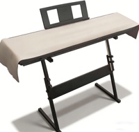 Housse de protection Leathaire pour clavier de piano, housse anti-poussière pour piano numérique, surface luxueuse, douce et de qualité supérieure, housse pour orgue électronique