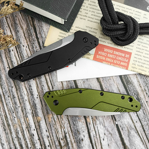 Navaja de bolsillo plegable Ker shaw Dividend 1812 CPM-D2 de acero inoxidable para camping y senderismo EDC con mango de aleación de aluminio T6 - Product Image 5