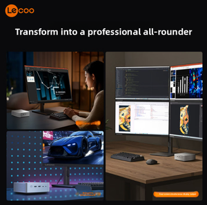 Mini PC de Alto Rendimiento PRO AMD R7 8745H, 24GB DDR5, 512GB SSD, Computadora de Escritorio Compacta con Radeon 780M, WiFi 6 Dual 2.5G para Juegos - Product Image 4