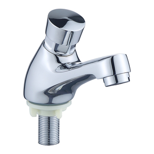 Robinet à bouton-poussoir, unité unique, 20 mm, action retardée, pour lavabo et toilettes - Product Image 4