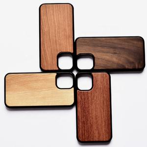 Custodia in legno massello naturale per <span class=keywords><strong>iPhone</strong></span> XS <span class=keywords><strong>XR</strong></span> 11 12 13 14 15 16 17 Pro Max 16e bambù bianco acero noce ciliegio palissandro <span class=keywords><strong>Cover</strong></span> per telefono - Product Image 3