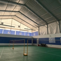 Tente de sport temporaire en aluminium à grande portée pour les compétitions de badminton