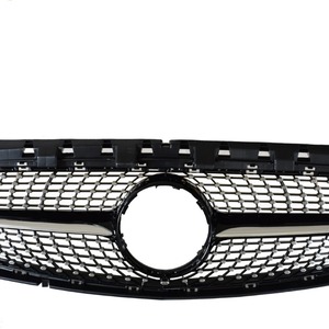 Parrilla Delantera para Mercedes-Benz W117, Pieza de Mejora y Adaptación para Parachoques de Plástico ABS - Product Image 2