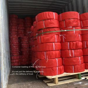 Venta caliente Pvc Layflat descarga manguera tubo 1 2 3 4 5 6 8 10 12 16 pulgadas para bomba de drenaje de agua agricultura riego piscina retrolavado - Product Image 4