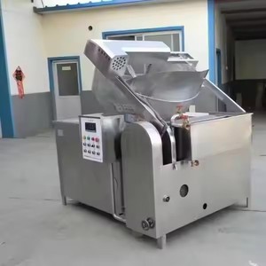 Friggitrice Commerciale in Acciaio Inox, Friggitrice a Gas Profonda per Patatine e Alimenti - Product Image 2