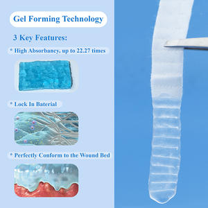 Apósito estéril de fibra CMC reforzada Trummed, suave y no adherente, que forma gel, para quemaduras y heridas quirúrgicas - Product Image 3
