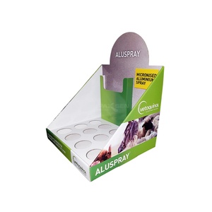 ชั้นวางยาแบบตั้งโต๊ะสำหรับร้านขายยา, ชั้นวางแสดงสินค้าแบบกระดาษแข็งสำหรับสเปรย์ - Product Image 5