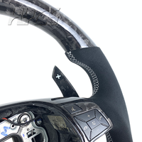 Accessoires intérieurs de voiture Volant en fibre de carbone adapté à Mercedes Benz GL G CLK E CLS SL W209 G65 G63 ML63 GL550 GL63