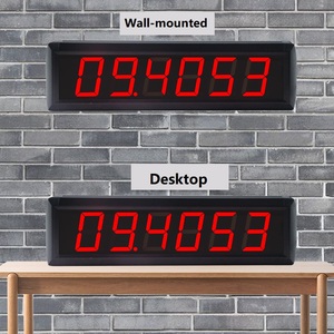 1-4 pouces 4/6 chiffres affichage LED numérique 10 secondes défi jeu chronomètre minuterie avec bouton poussoir de démarrage d'arrêt 6 niveaux de difficulté - Product Image 5
