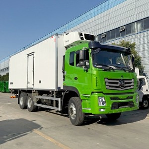 Camión Frigorífico Diésel 6x4 Marca CLW, Camión Refrigerado de 20 Toneladas para Transporte de Pescado Congelado y Helado - Product Image 1