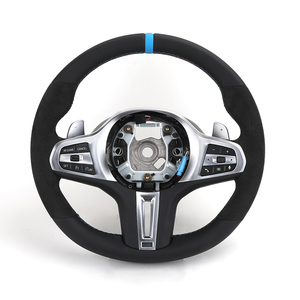 Volant personnalisé demi-couvert pour BMW Série G G11 G12 G20 G30 M2 G87 M3 G80 M4 G82 M5 F90 G05 G06 X5M <span class=keywords><strong>F95</strong></span> - Product Image 2