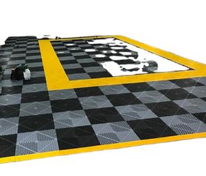 Carreaux de sol en plastique pour garage Car Beauty 4s Shop Drain Grid Floor - Product Image 6