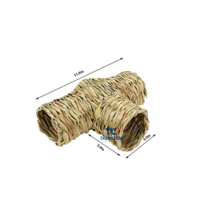 Seagrass Triangle Pet House La mejor opción para mascotas Conejito Animales pequeños Precio más barato Ropa de cama tejida - Product Image 3