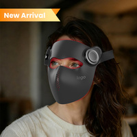 Masque facial de luminothérapie à lumière rouge en silicone de qualité alimentaire à commande vocale IDEATHERAPY avec traitement de l'acné, prise US
