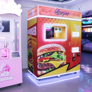 Distributeur automatique de hamburgers surgelés et réfrigérés, chauffant les aliments en 24 heures, machine à hamburgers automatique - Product Image 1