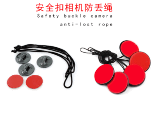 Ceinture de sécurité à boucle pour caméra de surveillance, sangles d'attaches avec lanière autocollante, pour <span class=keywords><strong>Go</strong></span> <span class=keywords><strong>Pro</strong></span> <span class=keywords><strong>Hero</strong></span> 9, 8, 7, 6, 5, 4, 3 +, <span class=keywords><strong>2</strong></span> - Product Image 4