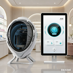 Appareil de diagnostic de la peau 3D pour problèmes cutanés multiples (acné/sensibilité/rides/taches) Analyseur de peau pour les thérapeutes - Product Image 1