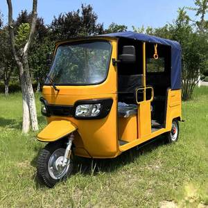 2024 New Arrival 5-Seat Passenger Tricycle Taxi Tuk Tuk Bajaj Adult Tricycle <strong>3</strong> <strong>Wheel</strong> <strong>Ev</strong> Rickshaw - Product Image 4