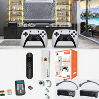 Mini K8 Pro rétro 8K HD TV vidéo classique jeu bâton double système sans fil 2.4G Android 12.1 40000 + Console prise en charge GB GBC MD SFC