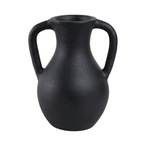 Vaso in terracotta con manico, vaso decorativo per fiori, per soggiorno, camera da letto, ufficio, scrivania - Product Image 1