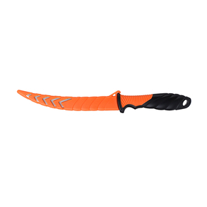 Fillet <strong>Knife</strong> with Wood Handle Non-Slip <strong>Grip</strong> 3CR13 Stainless Steel Blade Eco-Friendly Lanyard Hole Synthetic Sheath for Fish - Product Image 5