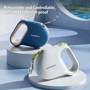 Hot Sale C-Shaped Handle Retractable <strong>Dog</strong> <strong>Leash</strong> Durable 3M/5M Adjustable Outdoor Pet Rope ABS Polyester Featuring Ribbons for <strong>Dog</strong> - Product Image 2