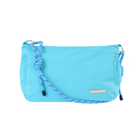 Sac bandoulière léger en nylon personnalisé avec sangle réglable en corde tressée, mini sac à main souple pour usage quotidien