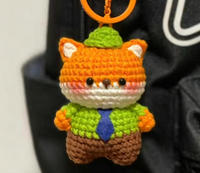 Pendentif créatif en laine au crochet, bijoux, cadeau, artisanat, autres porte-clés, sacs de matériaux pour poupées en peluche faites à la main