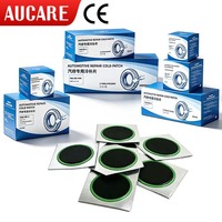 Kit Completo de Reparación de Neumáticos, Parche Frío de Goma Multitamaño de 30-75 mm para Plantas de Recauchutado de Neumáticos