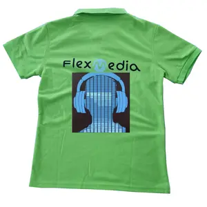 Camiseta personalizada, ropa de música, polo, EL alambre, led, camiseta con sonido, calidad estable, led