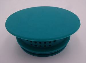 Tapones de Silicona Redondos Verdes de Grado Alimenticio Personalizados, Anti-fricción, Dureza 50 Shore A - Product Image 6