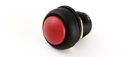 TOOWEI IP67 Tahan Air SPST Tombol Tekan Merah 12MM Sistem Latching Momentary