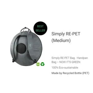 HCT RE-PET Simples (médio) handpan tambor de aço tambor língua outros instrumentos musicais instrumentos de percussão música equip