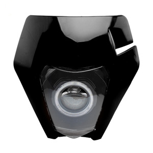 Faro de motocicleta ZUIQNG HL101-14 LED 12V de haz alto y bajo para motos todoterreno, blanco, negro, naranja - Product Image 2