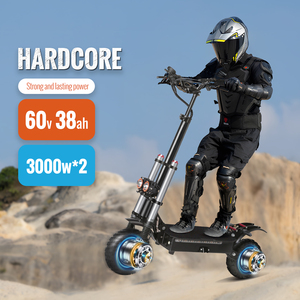 Электросамокат 6000 Вт с двумя моторами, 60 В 38 Ач, двойные дисковые тормоза, внедорожный, для взрослых, бесплатная доставка со склада в ЕС/Великобритании, CE UL - Product Image 2
