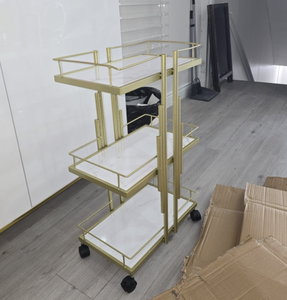 New Product Hair Salon <b>Tool</b> <b>Cart</b> Beauty <b>Cart</b> Shelf Trolley - Product Image 5