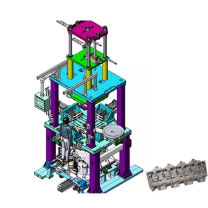 เครื่องหล่อขึ้นรูปอะลูมิเนียมแบบ <span class=keywords><strong>A380</strong></span> ADC12เครื่องหล่อด้วยแรงดันต่ำ - Product Image 1
