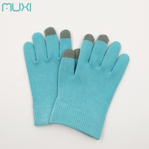 Cotton Telefingers Screen Sensitive <strong>Moisture</strong> Spa Gel <strong>Gloves</strong> - Product Image 2