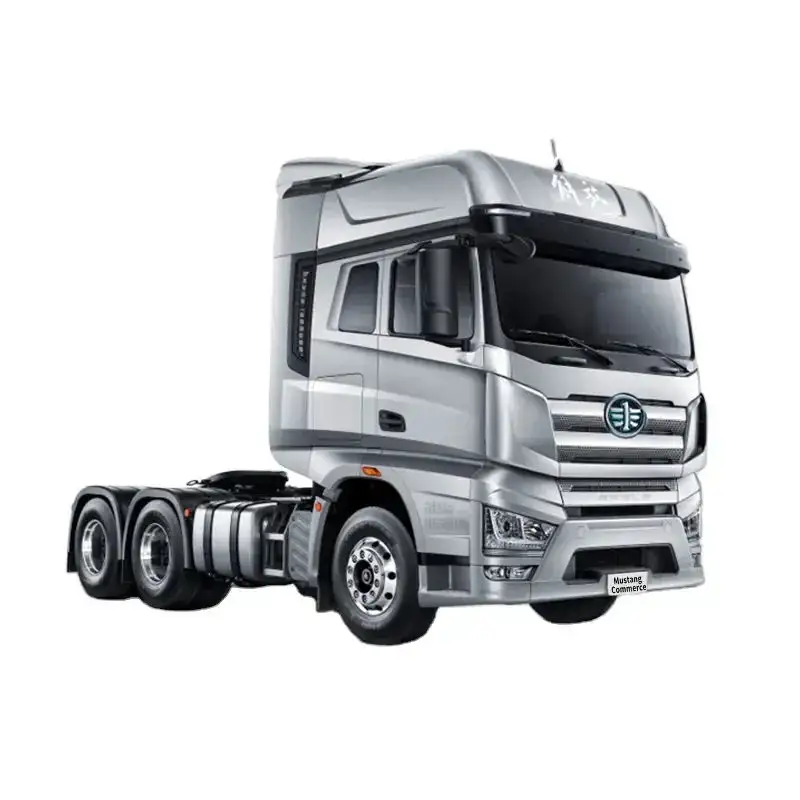 인기있는 기계좋은 상태 FAW 6x4 트랙터 트럭 FAW 유로 6 안정적인 작동 성능 디젤 트랙터 트럭