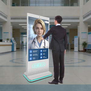 Sinmar - Quiosco de Telemedicina con Pantalla Táctil Inteligente de 55 Pulgadas, Máquina de Quiosco Médico con IA, Quioscos <span class=keywords><strong>Interactivos</strong></span> con Voz IA - Product Image 3