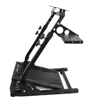Support de simulateur de course universel pliable tout-en-un, version optimisation de l'espace