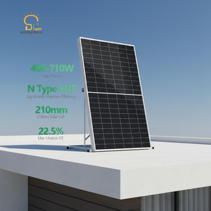แผงโซลาร์เซลล์ SOLAR 450W N-TYPE TOPCON ขนาด 182 มม. สีดำทั้งหมด สำหรับใช้ในที่อยู่อาศัย - Product Image 1