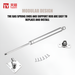 Ressort à gaz pour porte de <span class=keywords><strong>meuble</strong></span> de <span class=keywords><strong>cuisine</strong></span>, support de ressort à gaz pour porte supérieure/inférieure, connecteur hydraulique verrouillable robuste - Product Image 3