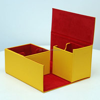 Ligne de création personnalisée Grande boîte de rangement à fermeture magnétique 175 + Capacité de stockage pour cartes à collectionner Compartiment de rangement supplémentaire