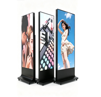 Affichage LED rotatif à 360 degrés double face personnalisé P1.5, écran numérique HD pour centre d'exposition, musée, salle d'exposition, publicité