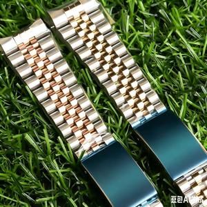 <span class=keywords><strong>Bracelet</strong></span> <span class=keywords><strong>de</strong></span> <span class=keywords><strong>montre</strong></span> en métal <span class=keywords><strong>de</strong></span> luxe en or 18 carats 904L, 13-20 mm, <span class=keywords><strong>bracelet</strong></span> <span class=keywords><strong>de</strong></span> <span class=keywords><strong>montre</strong></span> en acier inoxydable massif incurvé pour Rolex 16234 16233 1601 16013 16014 - Product Image 3