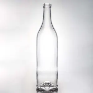 Factory Direct Sales Of A Variety Of Hot-selling Glass Bottle Vodka Whisky Tequila Rum Gin Brandy Glass Bottle